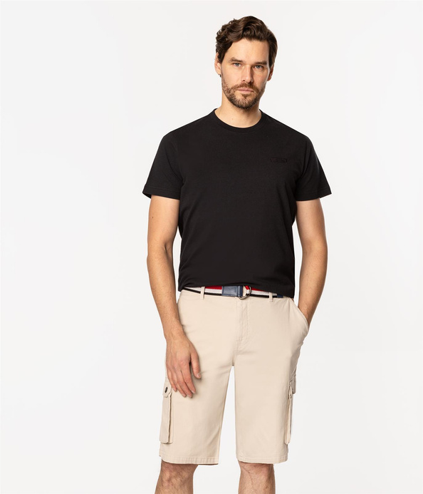 Bermudy męskie cargo SIMONE 9802 ANCIENT SCROLL