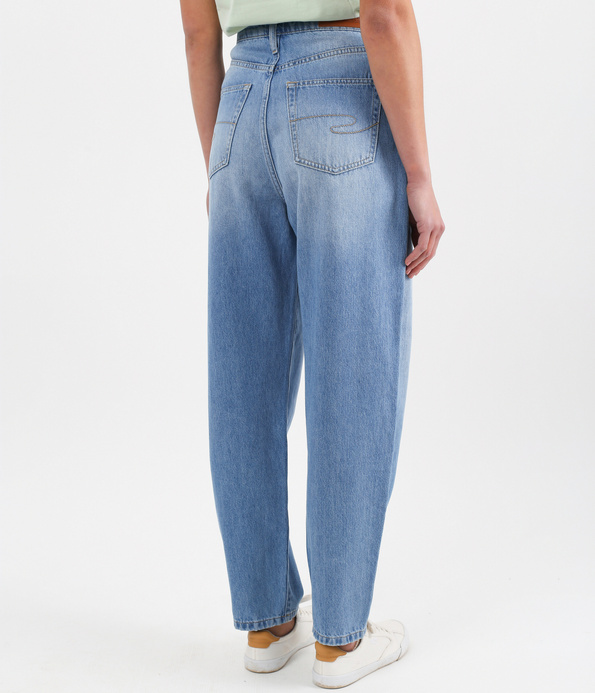 Jeansy damskie mom jeans BERRY 2712 BRUSHED USED