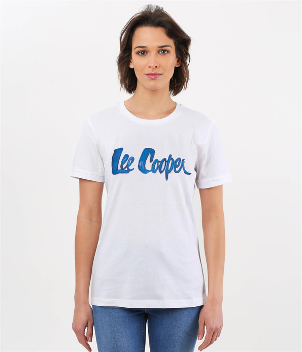 T-shirt unisex PAINTED SCRIPT 4301 WHITE