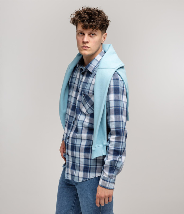 Koszula męska regular SCOTT 5817 BLUE INDIGO