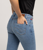 Jeansy damskie regular KIM 2710 MIST USED