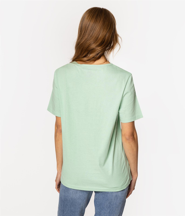 T-shirt damski SIA 9505 CAMEO GREEN