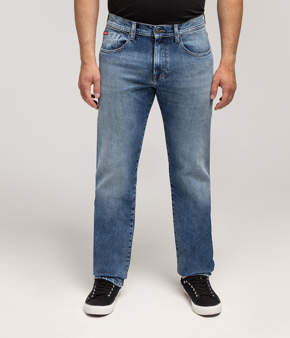 Jeansy męskie tapered LC7504 1558 BRUSHED USED