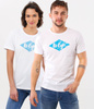 T-shirt unisex z logo UNI LOGO SCRIPT2 2020 WHITE