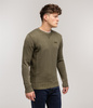 Sweter z bawełny organicznej BILL ORGANIC KHAKI