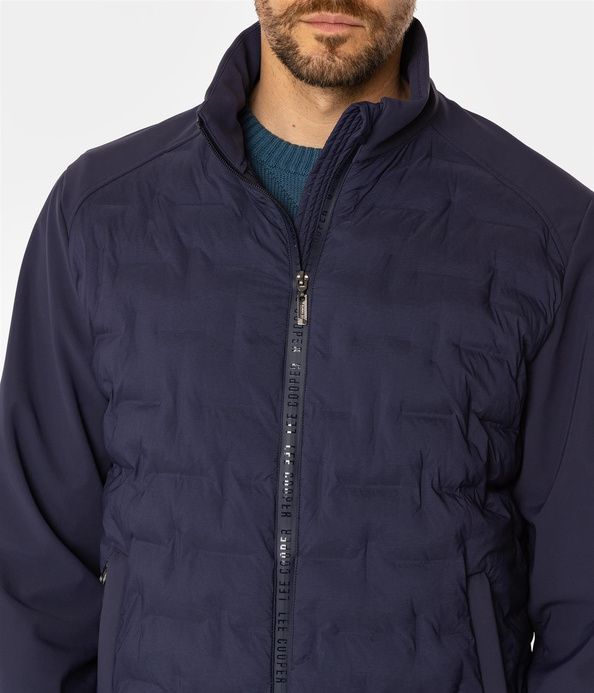 Pikowana kurtka przejściowa NIKO 2424 NAVY