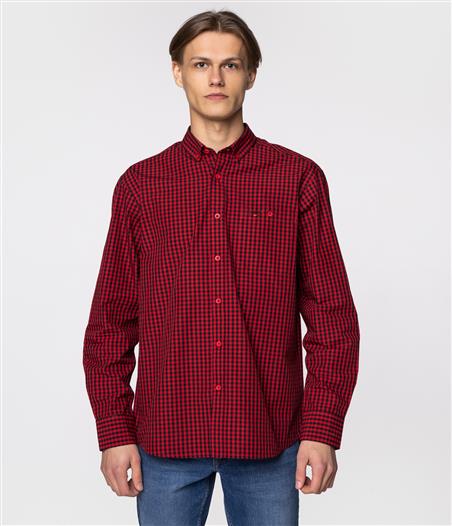 Koszula comfort NEW TENBY LK18 RED