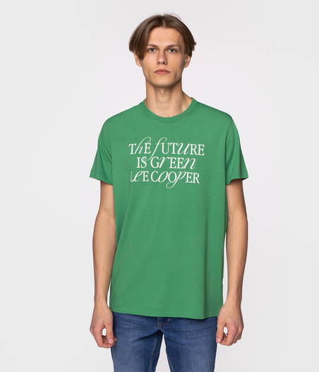 T-shirt regular FUTURE 1010 MEDIUM GREEN