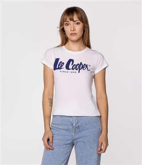 T-shirt regular LOGAN3 3030 WHITE NAVY
