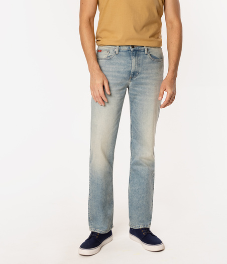 Jeansy męskie regular LC118 1067 LIGHT USED