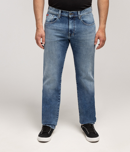 Jeansy męskie tapered LC7504 1558 BRUSHED USED