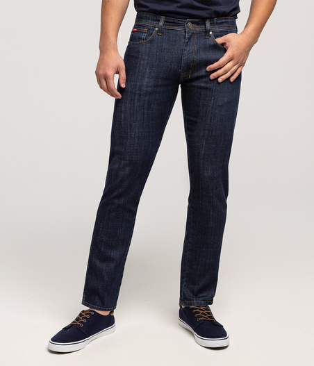 Jeansy męskie tapered LC7504 3215 RINSED