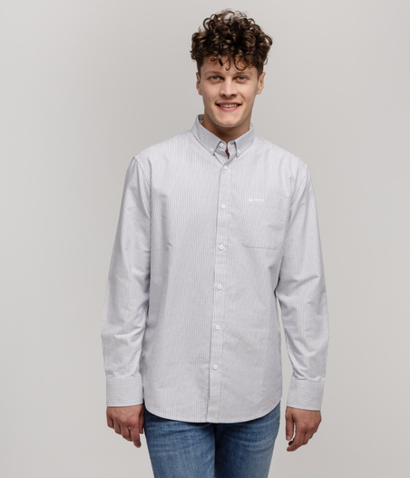 Koszula męska comfort LLOYD OXFORD GREY STRIPES