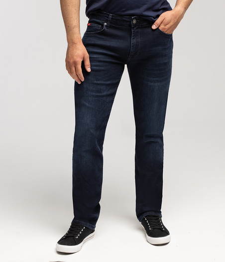 Jeansy męskie regular MARCUS 1386 DARK USED