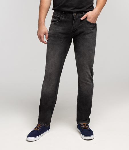 Jeansy męskie slim NORRIS 1049 BLACK USED