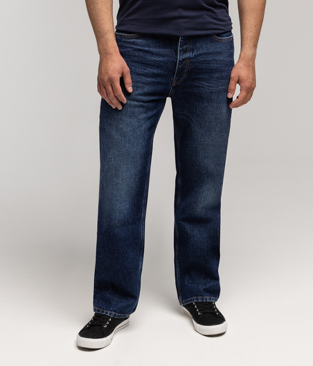 Jeansy męskie regular AXEL 3080 DARK USED