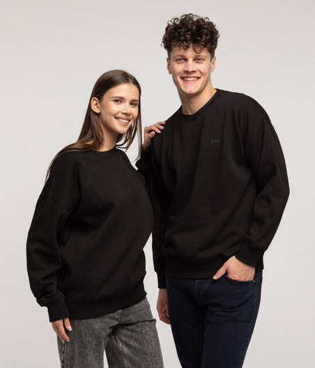 BLUZA UNI MORGAN2 6040 BLACK