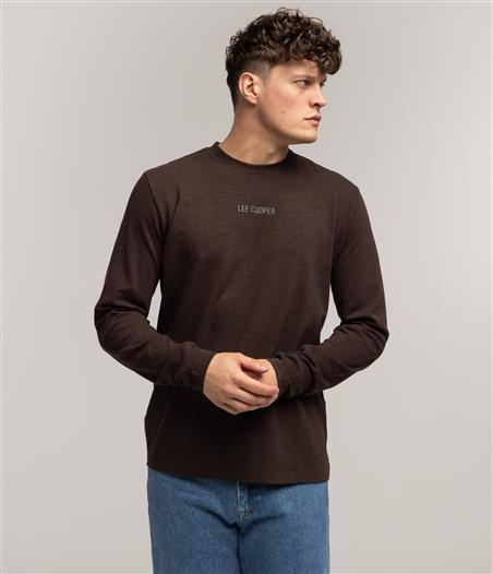 T-shirt z długim rękawem MARCEL 2150 CHOCOLATE TORTE