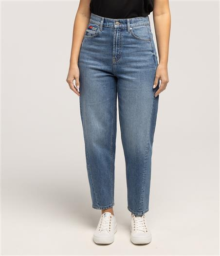 Jeansy damskie barrel CABRA 3122 LIGHT WASH