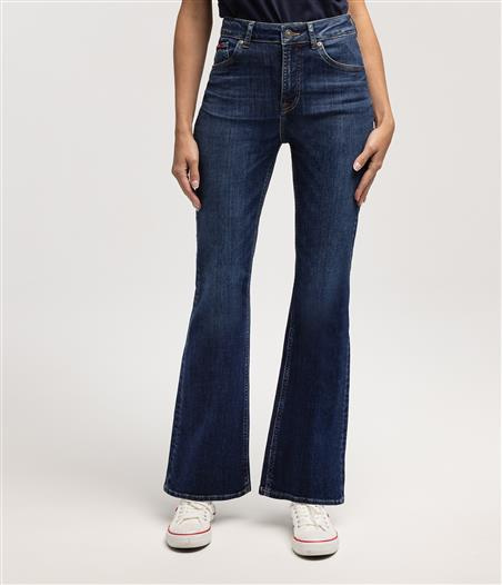 Jeansy damskie bootcut BECCA 3200 DARK USED