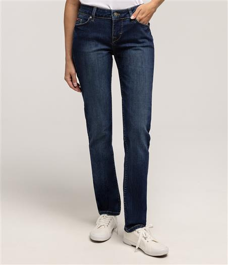 Jeansy damskie slim AMBER 2519 DARK USED