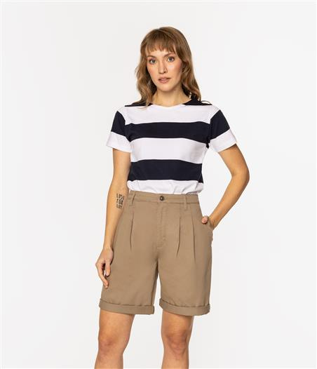 Bermudy damskie regular HILL 3720 COVERT GREEN