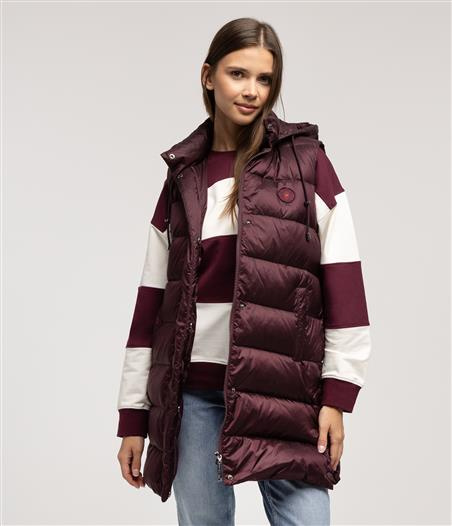 Puchowa kamizelka LARITA 8020 WINE