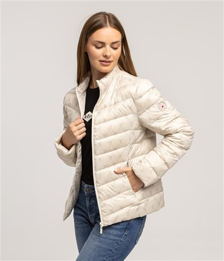 Puchowa kurtka ALIA 9010 BEIGE