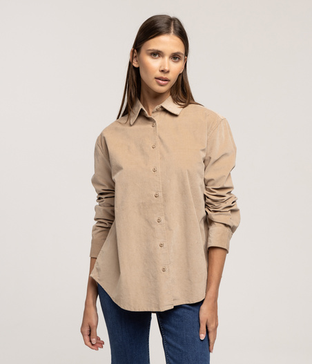 Koszula damska oversize ROSALYN 6000 EGRET